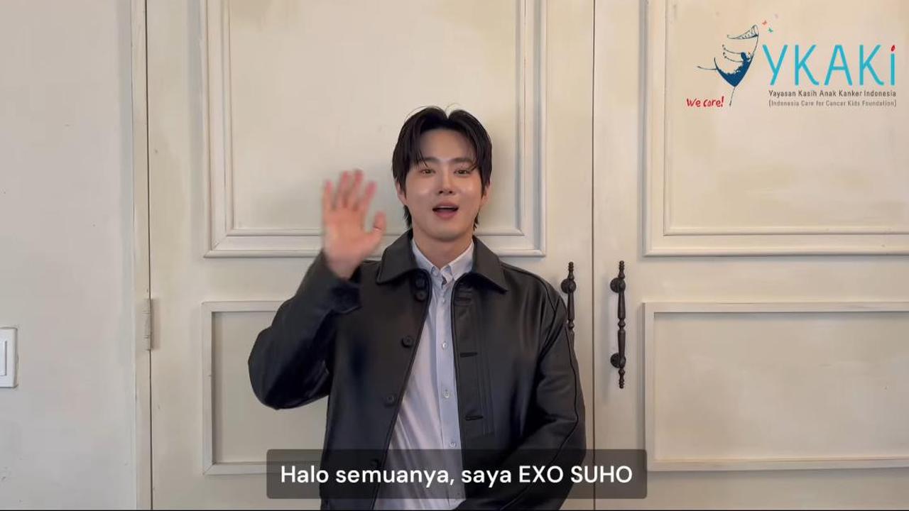 Suho EXO Resmi Bergabung dengan YKAKI sebagai Duta Kehormatan untuk Anak Kanker