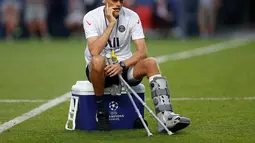 Pelatih PSG,  Thomas Tuchel saat menghadiri sesi latihan jelang menghadapi Bayern Munchen pada final Liga Champions di stadion Luz di Lisbon pada 22 Agustus 2020. Pria asal Jerman itu menggantikan Frank Lampard, yang baru saja dipecat oleh Chelsea. (AFP/Pool/Matthews Childs)