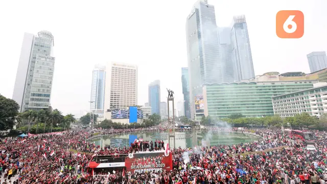 Parade Kemenangan Timnas Indonesia U-22
