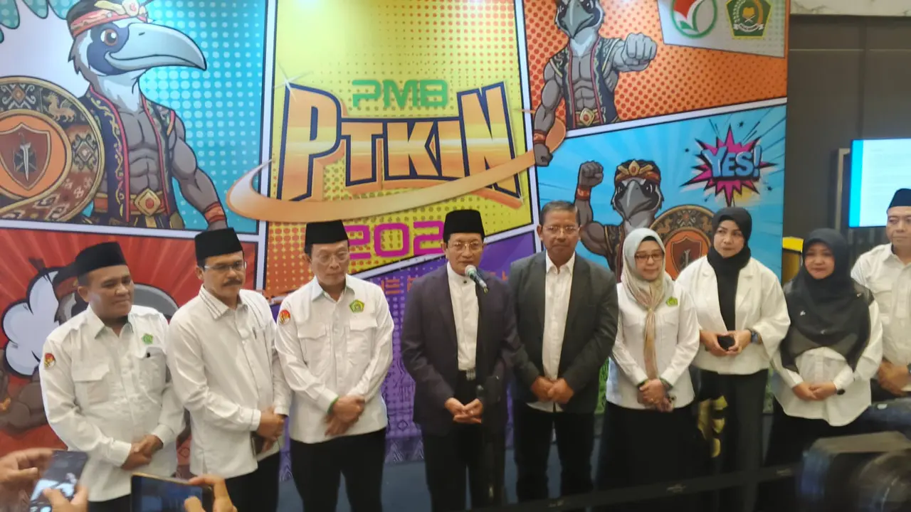 Menteri Agama Nasaruddin Umar di Hotel Vertu Harmoni, Jakarta, Senin (22/12) (Istimewa)