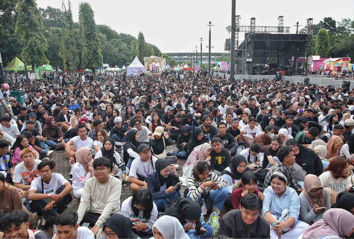 FOTO: Keseruan Jelang Buka Puasa KapanLagi Buka Bareng BRI Festival 2025