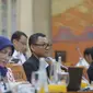 Direktur Utama PLN Darmawan Prasodjo dalam Rapat Dengar Pendapat (RDP) Komisi VI DPR RI, Rabu (15/2/2023).