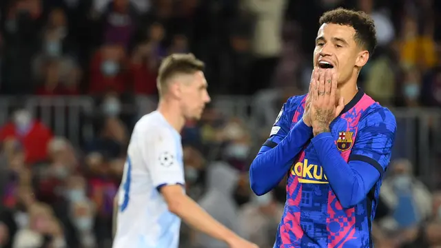 Foto: Menang Tipis atas Dynamo Kiev, Barcelona Pecah Telur di Liga Champions 2021 / 2022
