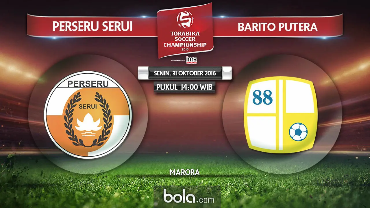 Perseru vs Barito Putera 