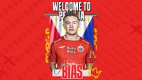 Pemain baru Persija Jakarta, Oliver Bias. (Dok. Persija Jakarta)