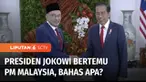 Presiden Jokowi menggelar pertemuan dengan Perdana Menteri Malaysia, Anwar Ibrahim di Istana Kepresidenan di Bogor, Jawa Barat. Dalam pertemuan ini kedua pemimpin negara membahas kerjasama bilateral di sektor ekonomi, investasi dan ketenagakerjaan.