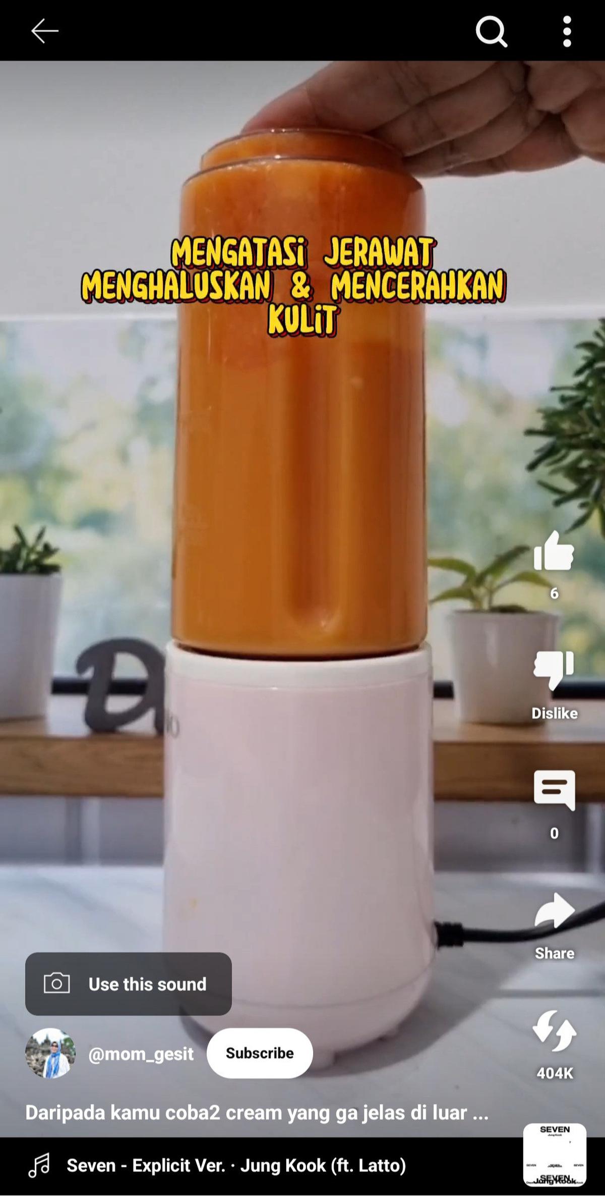 Cara Membuat Jus Pepaya dan Nanas