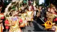 VIDEO: Sambut Gerhana Matahari, Seniman Solo Gelar Kirab Budaya