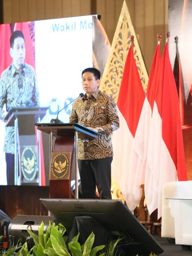 Wamendagri Wiyagus hadiri Evaluasi Nasional Indeks Demokrasi Indonesia