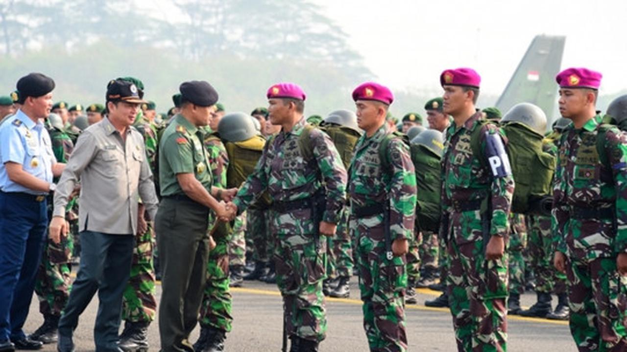 TNI kembali kirim 1.000 prajurit untuk padamkan kebakaran lahan