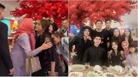 Momen Verrell Bramasta dan Fuji bukber bareng keluarga Venna Melinda. (sumber: Instagram/vennamelindareal/madeayurachma)