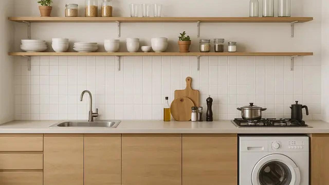 8 Desain Dapur Tanpa Kitchen Set Atas, Solusi Praktis untuk Rumah Minimalis dan Hemat Biaya
