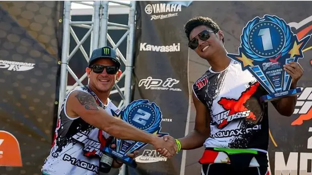 Atlet Jetski Indonesia Aqsa Sutan Aswar Juara di Amerika Serikat