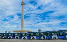 Demi Kurangi Emisi Karbon, Transjakarta Luncurkan 200 Bus Listrik