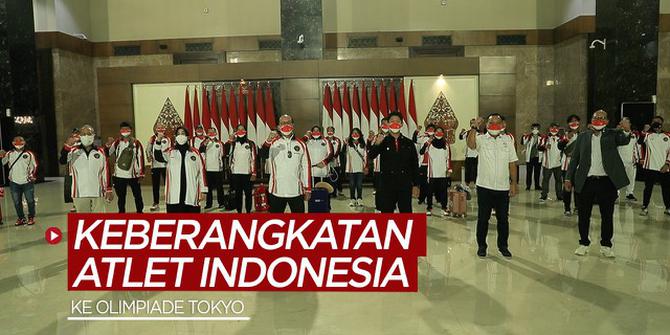 VIDEO: Keberangkatan 13 Atlet Indonesia dari 5 Cabang Olahraga ke Olimpiade Tokyo