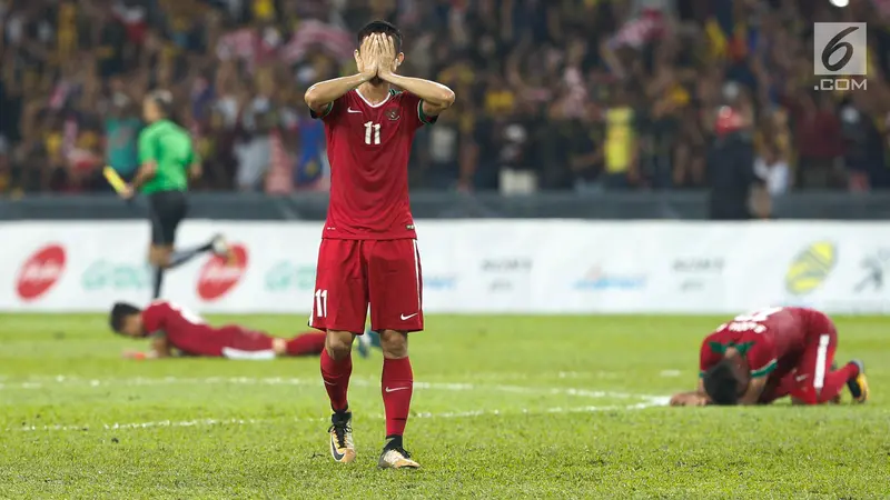 PHOTO: Timnas Indonesia U-22 Takluk atas Tuan Rumah Malaysia