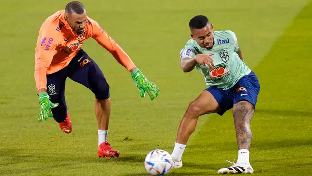 Persiapan Pemain Brasil Jelang Hadapi Kamerun di Piala Dunia 2022