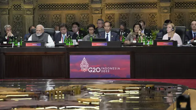 Pembukaan KTT G20 Indonesia di Bali