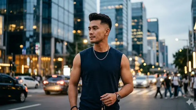 Model Rambut Pria Cepak Panjang