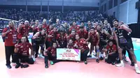 Jakarta LavAni Livin' Transmedia menjadi juara putaran pertama Final Four Proliga 2026. (Bola.com/Radifa Arsa)