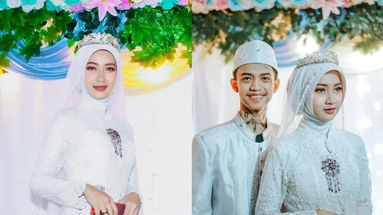6 Potret Istri dari Cowok Viral 'Ganteng Doang Jemput Depan Gang'