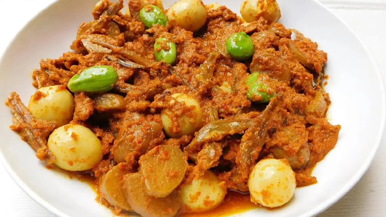 Resep Sambalado Tanak