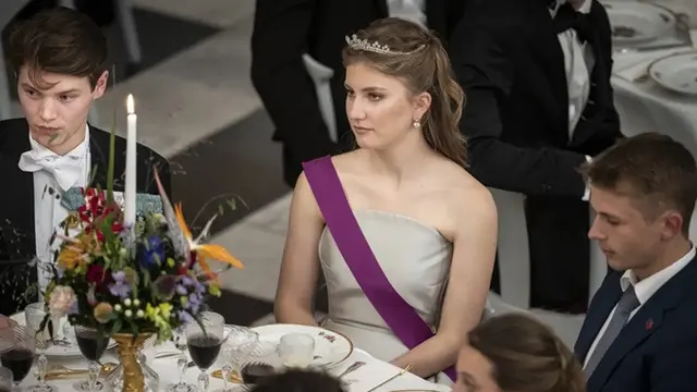 Putri Elisabeth dari Kerajaan Belgia pada Minggu, (15/10/2023).