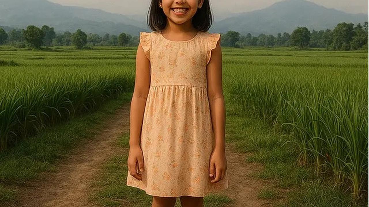 Ilustrasi Model Baju Anak Perempuan