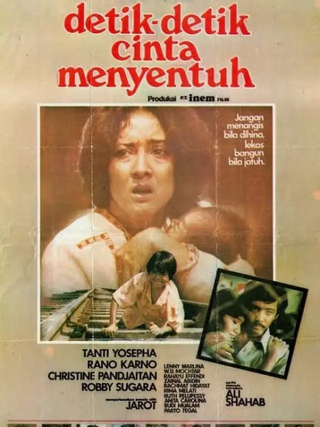 Poster film Detik-detik Cinta Menyentuh. (Foto: Koleksi Pribadi Daniel Irawan)