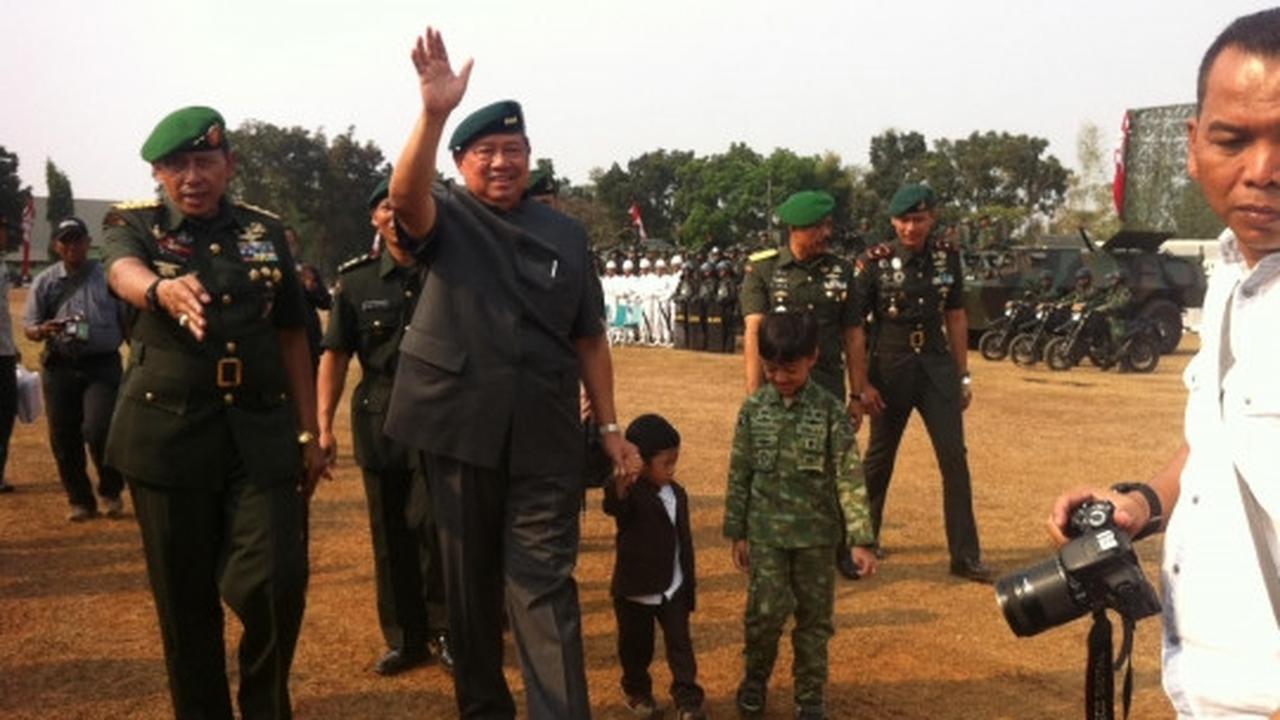 SBY hadiri sertijab Agus jadi Danyon Arya Kamuning
