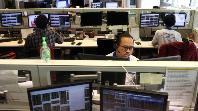FOTO: Jelang Tutup, Nilai Perdagangan Saham Lebih dari Rp 7,7 Triliun