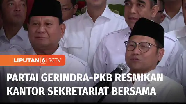 Setahun menjelang pemilihan presiden, Partai Gerindra dan PKB meresmikan Kantor Sekretariat Bersama di Kawasan Menteng, Jakarta Pusat. Meski sudah bersepakat untuk berkoalisi, sejauh ini belum ditentukan capres dan cawapres yang akan diusung.