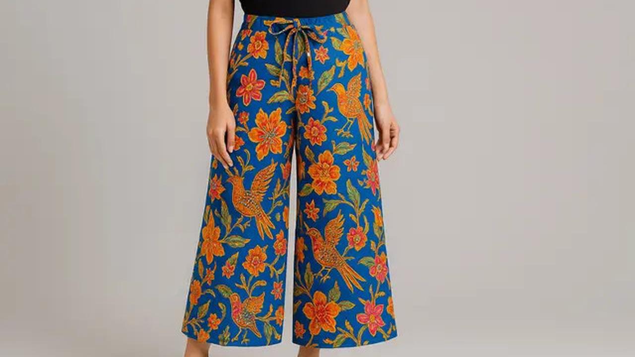 7 Model Kulot Batik Kekinian, Jadi Inspirasi Fashion Masa Kini