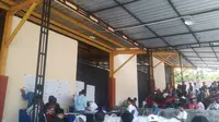 suasana hitung ulang surat suara 14 TPS Desa Petapan, Kecamatan Torjun, Kabupaten Sampang