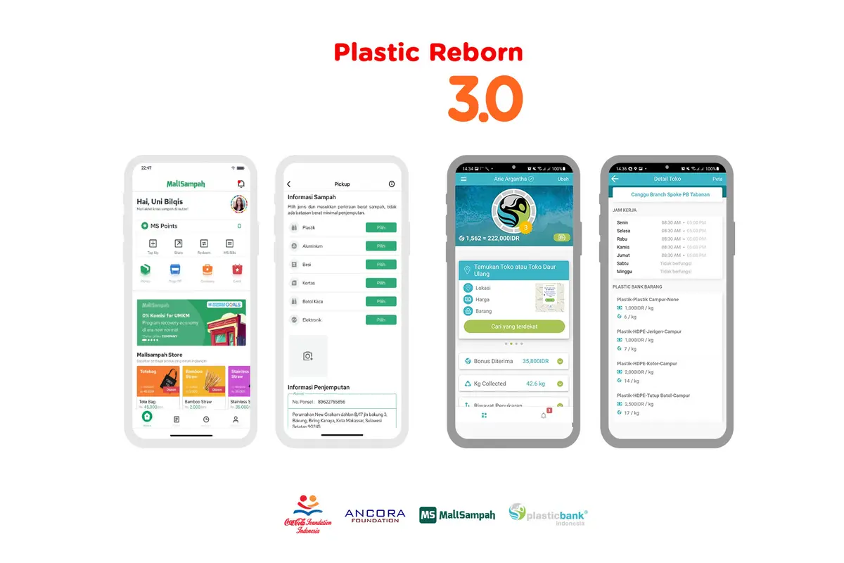 Plastic Bank Indonesia: Daur Ulang Sampah Berbasis Aplikasi