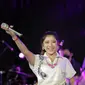 Tiara Andini tampil dalam acara live streaming Talkshow Imperial Leather Fimela KLY.(adrianputra/fimela)