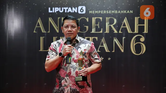 Harita Nickel meraih penghargaan kategori Tanggung Jawab Bisnis: Program UMKM dan Kewirausahaan Terbaik berkat komitmennya dalam pemberdayaan masyarakat di wilayah operasional perusahaan (Dok. Liputan6.com).