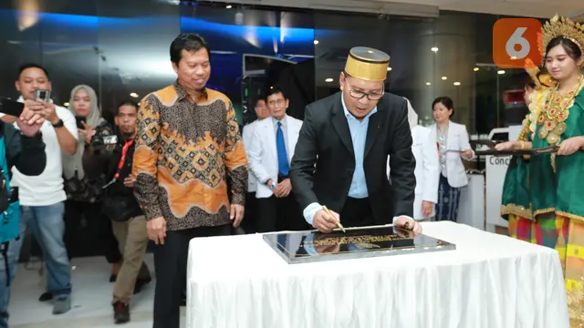 Peresmian RS Mata JEC-Orbita @Makassar (Liputan6.com/Fauzan)