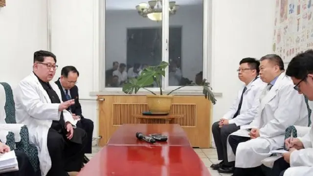 Kim Jong-un bertemu dengan Duta Besar China Li Jinjun