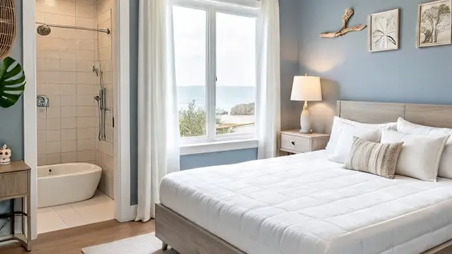 Inspirasi Kamar Tidur dengan Kamar Mandi