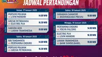 Jadwal Live Streaming Proliga 2025 Matchweek 3 di Vidio