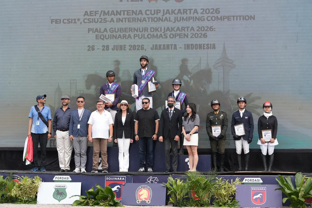 Atlet Iran Tetap Kompetitif, Juara Kejuaraan Berkuda Asia di Jakarta