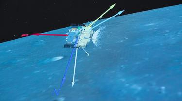 Pesawat Ruang Angkasa China Chang'e 5 Sukses Mendarat di Bulan