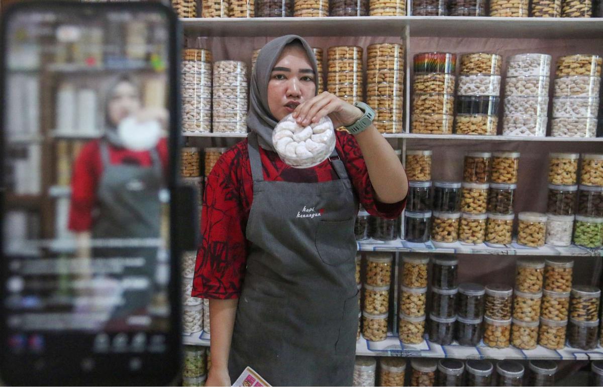 Permintaan kue kering meningkat jelang Lebaran