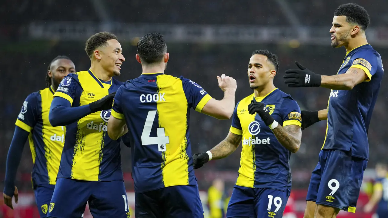 Foto: Old Trafford Tak Lagi Angker, MU Telan Kekalahan Ketujuh Musim Ini di Liga Inggris setelah Dihajar Bournemouth