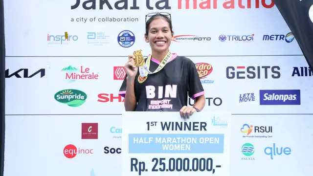 Odekta Elvina Naibaho, Jakarta Marathon 2022