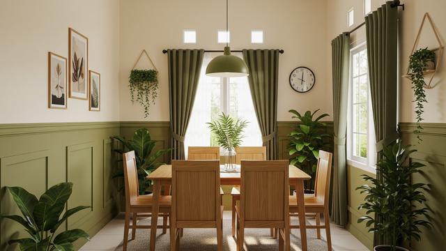 Krem dan Hijau Zaitun – Hangat dan Menyatu dengan Alam