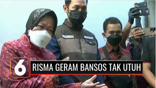 VIDEO: Mensos Tri Rismaharini Geram, Bantuan Sosial Belum Disalurkan Secara Utuh di Tuban