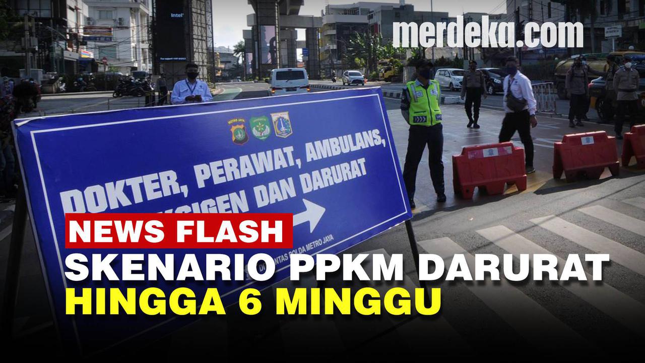 VIDEO: Menkeu Sri Mulyani Siapkan Skenario Perpanjang PPKM Darurat Hingga 6 Minggu