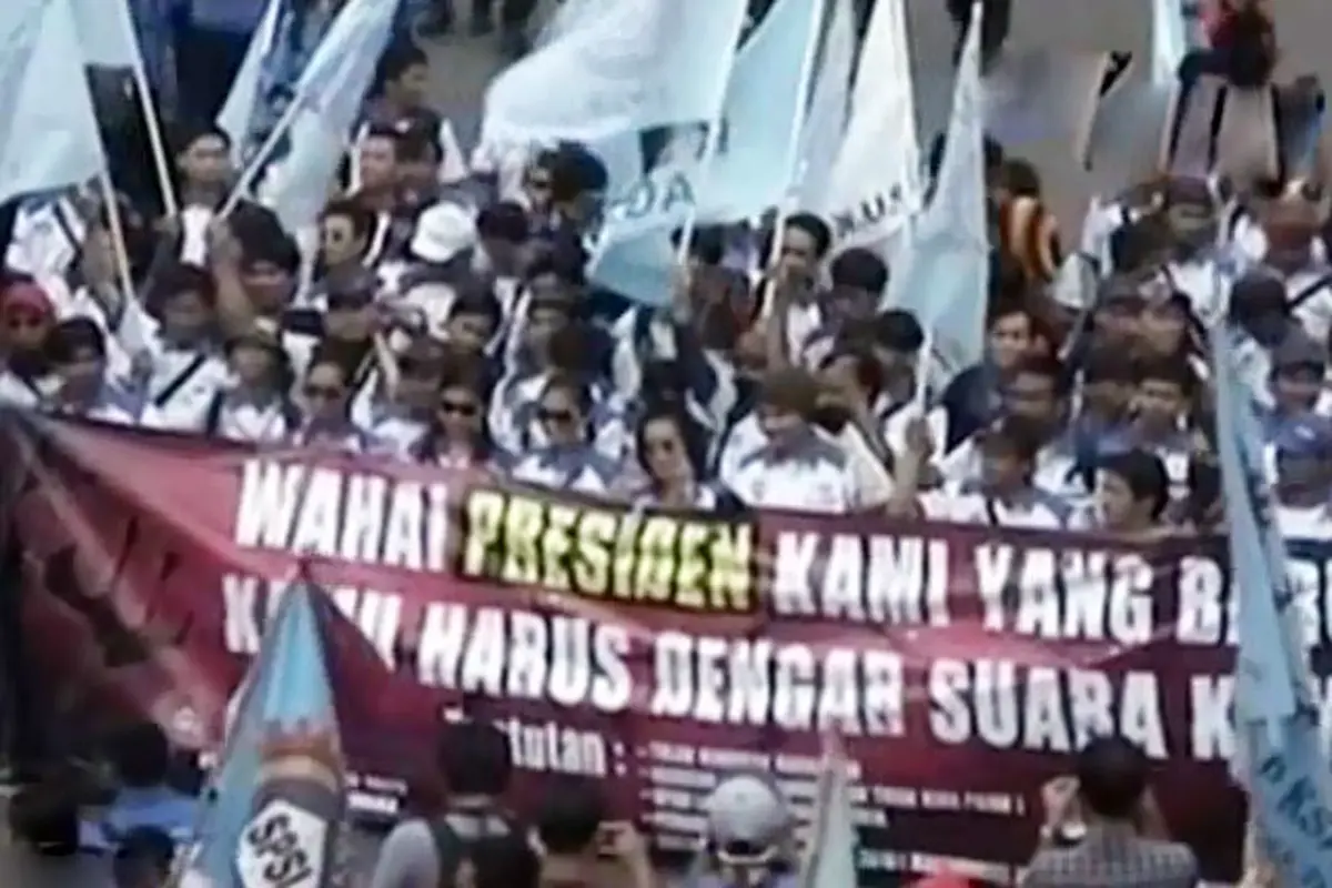 (lip6 Petang) Buruh Demo BBM Naik